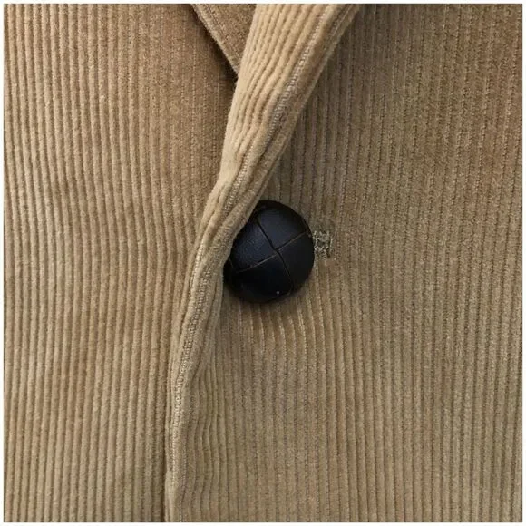 DOCKERS Mens Corduroy Blazer‎ Sport Coat Casual Jacket Size 42R Classic Suit